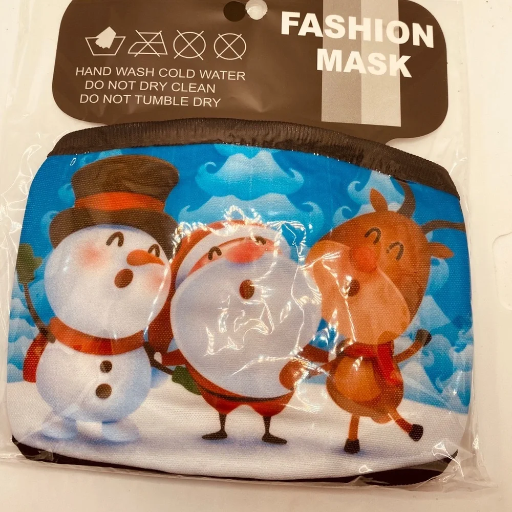 Face Masks Christmas Santa and Snowmen!